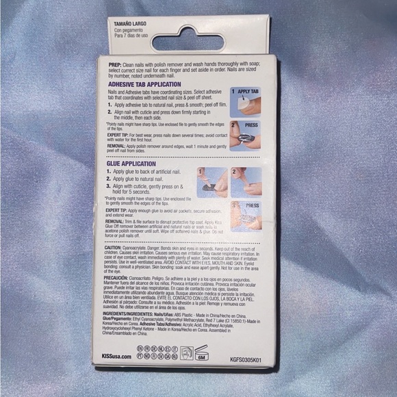 NWT Light Purple Matte Long Press On Nails - Picture 9 of 11